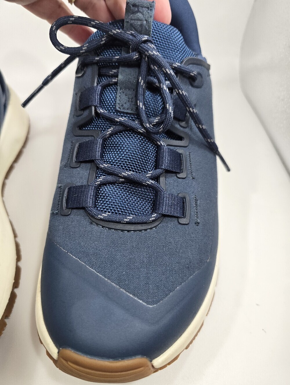 Kiziks Gently Worn Blue Lace Up Walking Comfort Sneakers/shoes Mens 6.5 Ladies 8 - Picture 6 of 16